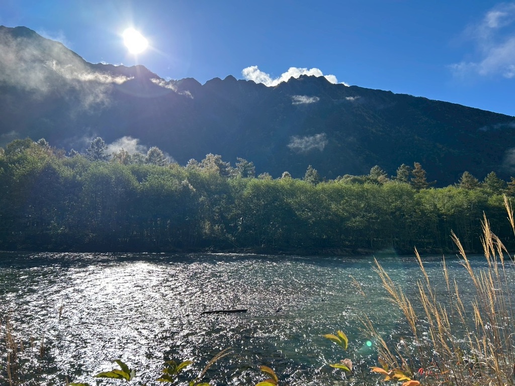 上高地散策の画像