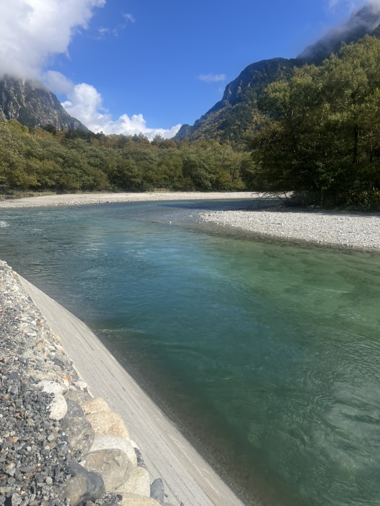 上高地散策の画像
